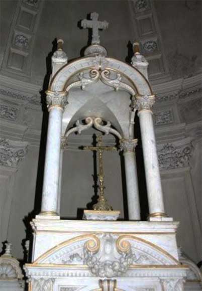 Church altar from the 19th century