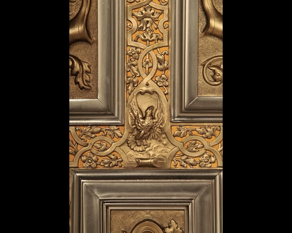 BERGUE Adolphe, An Exceptional Pair of Neo-Renaissance Doors-7