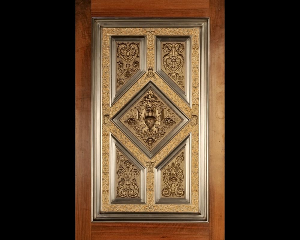 BERGUE Adolphe, An Exceptional Pair of Neo-Renaissance Doors-8