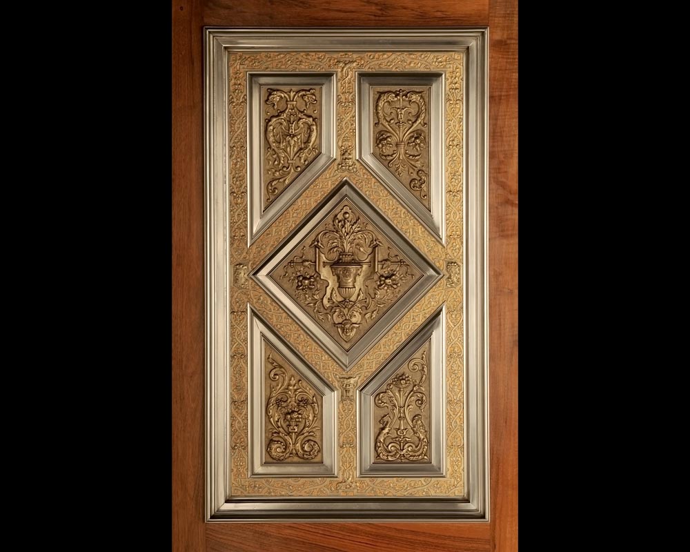 BERGUE Adolphe, An Exceptional Pair of Neo-Renaissance Doors-9