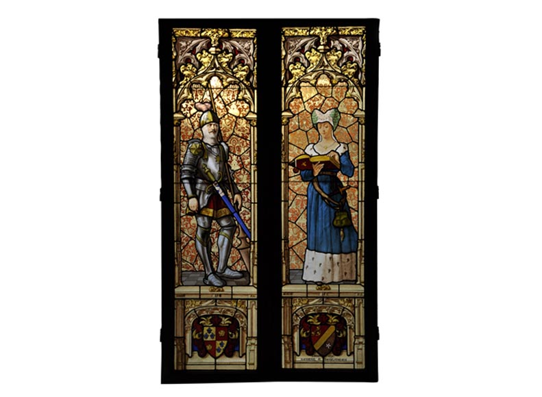 medieval gothic stained glass