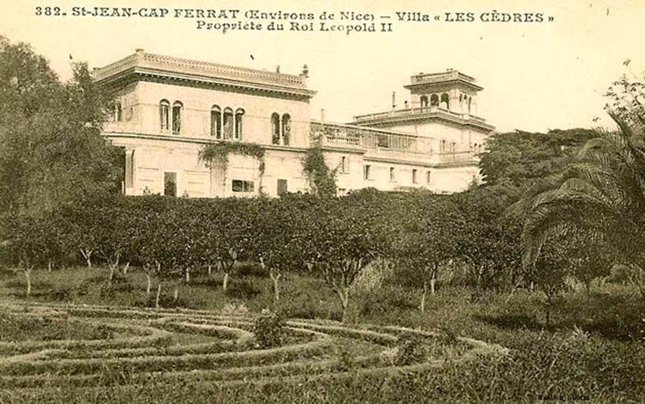 Panelled room with fine chinoiserie decoration from the Villa Les Cèdres,  King Leopold II’s residence  in Saint-Jean-Cap-Ferrat, Côte d’Azur-20