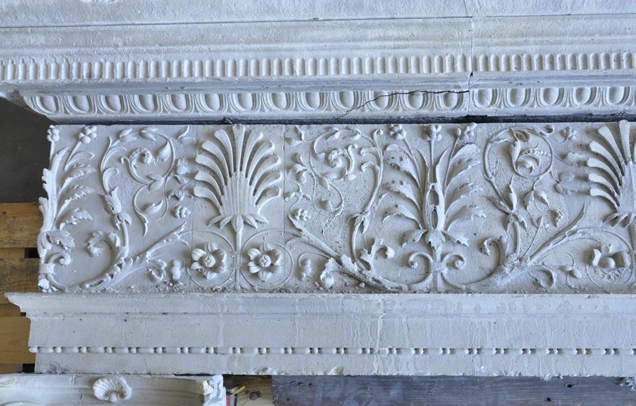 Important antique doorway in marble stone, Renaissance period ...