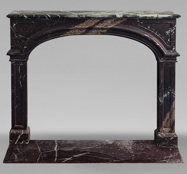 Regence style mantel in Campan marble-0