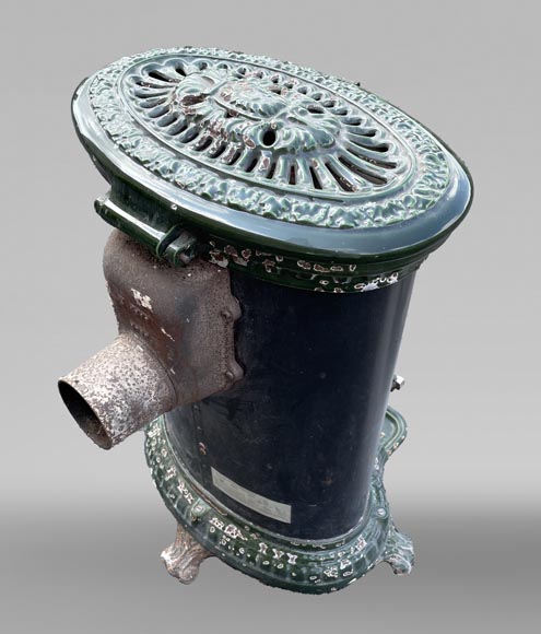 GODIN, Oval cast iron stove, 19th-20th century-3