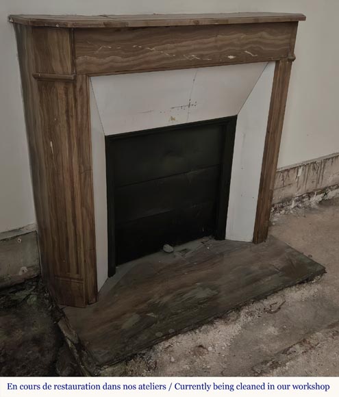 Small fireplace in Lunel marble-2